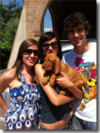 ANDREA CON SORELLA E ASIA - LUGLIO 2012